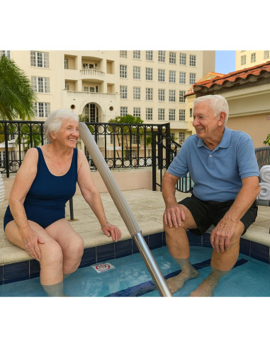 Cubierta de Barandilla de Piscina Helba 6 Pies Neopreno Antideslizante
