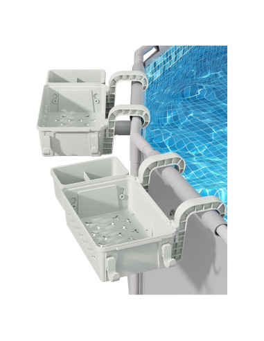 Canasta de Almacenamiento al Lado de la Piscina POOLHACKER 2025