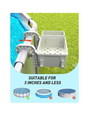 Canasta de Almacenamiento al Lado de la Piscina POOLHACKER 2025