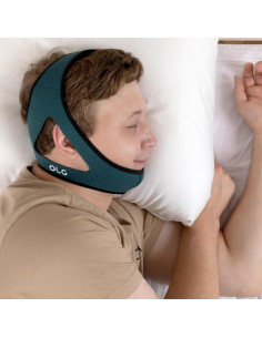Detenedor de Ronquidos OLG Correa Barbilla CPAP Malla Transpirable 2