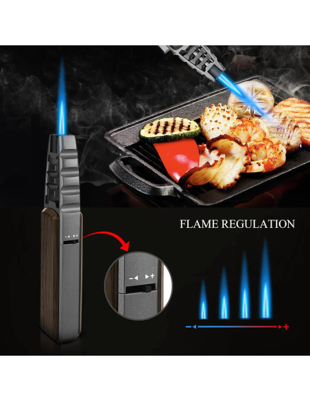 Encendedor Butano Samniu FireSaber Llama Ajustable 19.81 cm