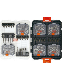 Juego de Puntas de Destornillador BLACK+DECKER 200 Piezas 2
