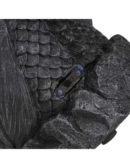 Quemador de Incienso Dragón Negro Pacific Giftware 20.96 cm LED