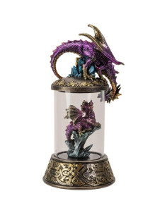 Horno de Incienso Retroceso PT Dragón con Luz LED 13.5x26.9cm 2