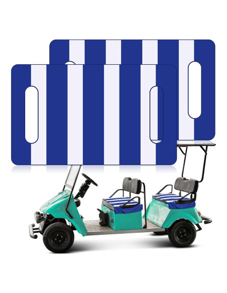 Funda de Asiento de Carrito de Golf HunnmingRe 2 Pcs Microfibra