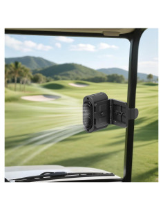 Ventilador de Carrito de Golf AddAcc Recargable 5 Velocidades