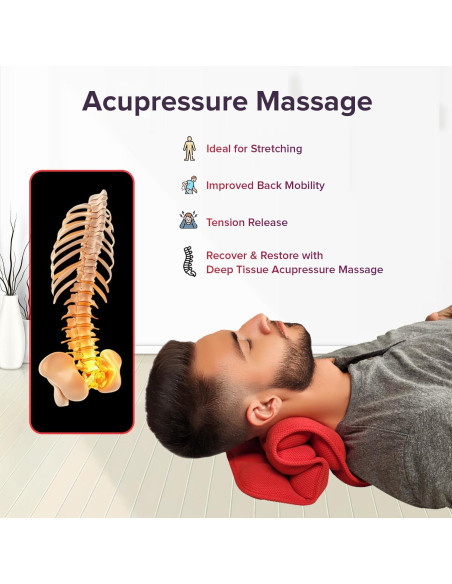 Estirador de Acupresión Calentado Hot Spine - 106.68 cm