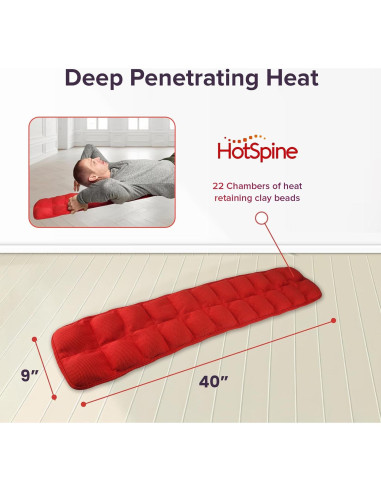 Estirador de Acupresión Calentado Hot Spine - 106.68 cm
