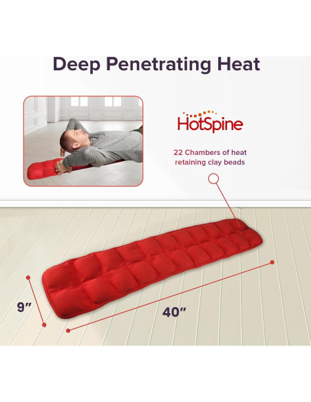 Estirador de Acupresión Calentado Hot Spine - 106.68 cm