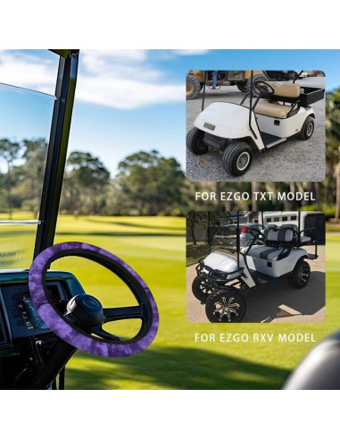 Cubierta de Volante FUIALDOLG para Carrito de Golf 33-36 cm