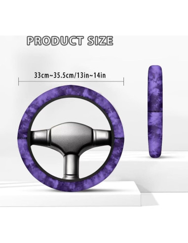 Cubierta de Volante FUIALDOLG para Carrito de Golf 33-36 cm