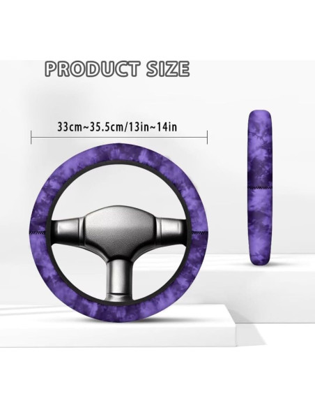 Cubierta de Volante FUIALDOLG para Carrito de Golf 33-36 cm