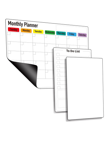 Calendario Magnético ZazzyKid 3 Piezas 37.1x29.5 cm