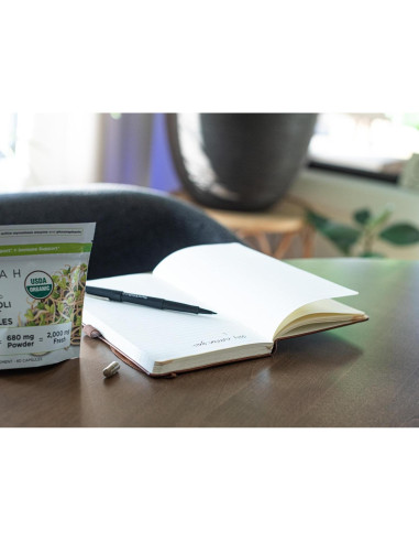 Cápsulas de Brote de Brócoli Orgánico KOYAH - 60 Unidades