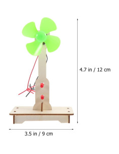 Kit Generador Eólico NUOBESTY - Juguete Educativo DIY para Niños 2