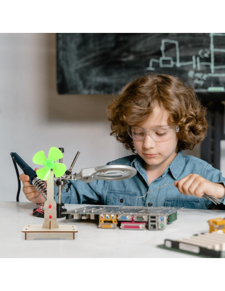Kit Generador Eólico NUOBESTY - Juguete Educativo DIY para Niños