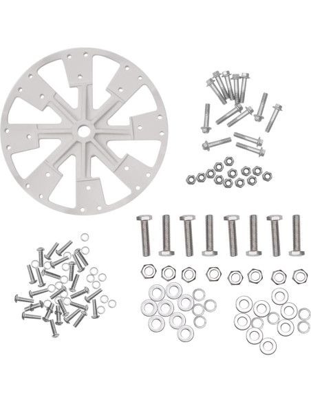 Kit Generador Turbina Eólica 600W 12V ZONGFOW 8 Aspas