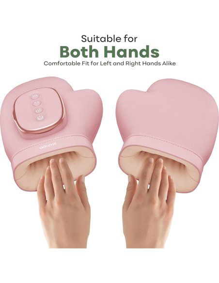 Masajeador de Manos Inalámbrico Adomii con Calor y Compresión