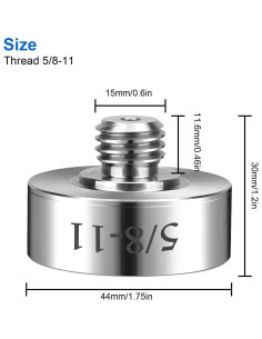 Adaptador de bloqueo SUNJOYCO para amoladora X-Lock 45mm 2