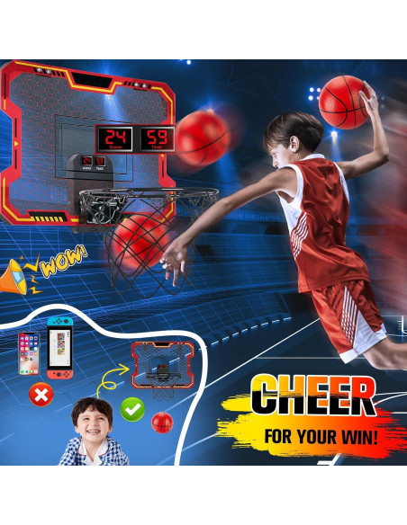 Aro de Baloncesto Interior Vignuto RX107 para Niños 4-12 Años