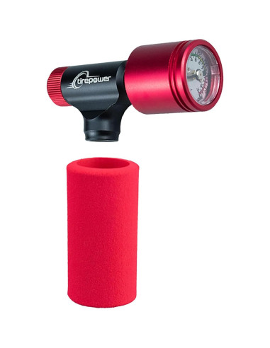 Inflador de Neumáticos CO2 Ctrepower con Manómetro 16g