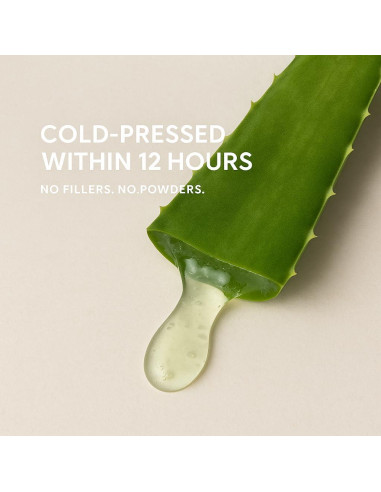 Gel de Aloe Vera Orgánico by.H 98% Puro - 30 Paquetes Viaje