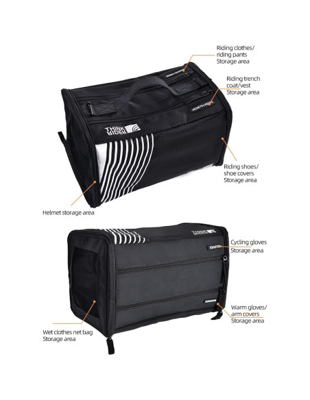 Bolsa de Ciclismo ThinkRider 16L Impermeable y Ventilada