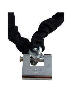 Cadena de Seguridad Cuadrada ABUS 8KS 1.83m x 0.79cm con Candado