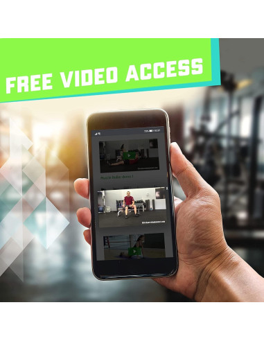 Varita de Masaje Elite Sportz 40.6 cm Verde para Alivio Muscular