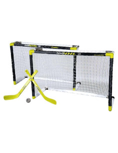 Conjunto Mini Hockey 2 Metas Franklin Sports NHL 81x30x53cm
