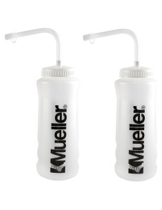 Botellas de Agua Deportivas Mueller - Paquete de 2, Color Natural