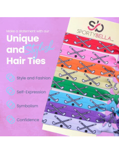 Coletas de Hockey sobre Césped Sportybella - 8 Pcs Multicolor 2