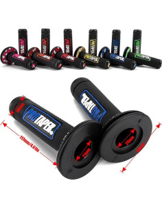 Agarres de Manillar POCRRMCB Pro Taper 22mm 24mm Rojo 2