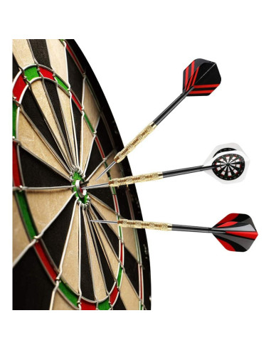 Juego de Dardos de Punta de Metal Accmor 18 Piezas Profesional