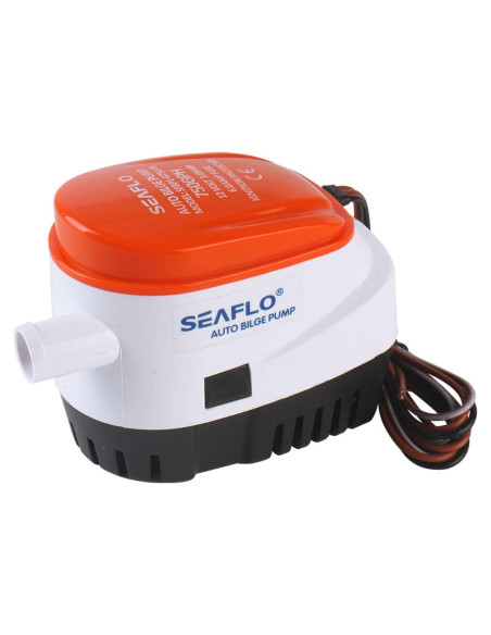 Bomba de Achique Automática SEAFLO 750 GPH 12V Compacta