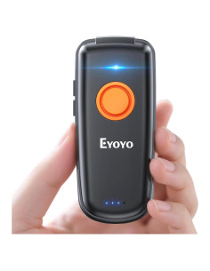 Escáner de Código de Barras Bluetooth Eyoyo EY-023L 1D Portátil