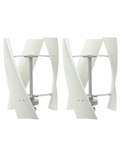 Generador Eólico Vertical 24V DRRSBRP 100W 3 Aspas Nylon