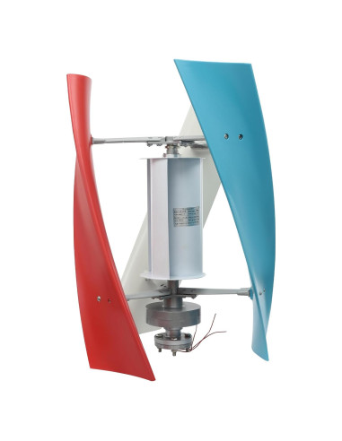 Generador Eólico Vertical 100W 24V CheriMuMu - 3 Aspas