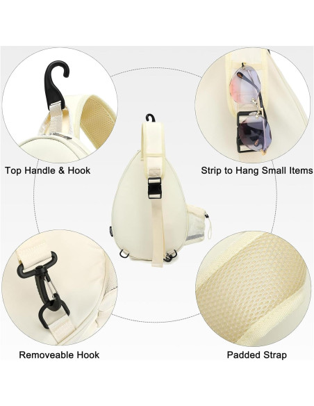 Bolsa de Hombro Rejolly para Raquetas de Tenis 30x10x46cm