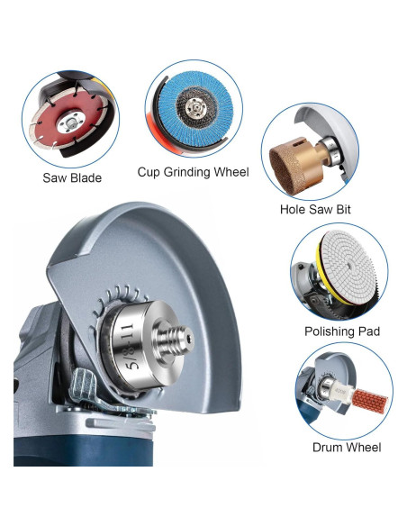 Adaptador de bloqueo SUNJOYCO para amoladora X-Lock 45mm