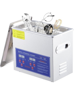 Limpiador Ultrasónico 3.2L PrecisionAuto Digital 120W 2