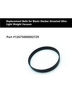 Cinturones Reemplazo Black+Decker Airswivel 2 Piezas 2