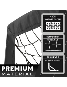 Portería de Fútbol RUNBOW 183x122 cm Plegable con Bolsa 2