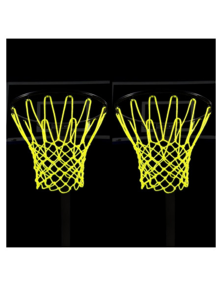 Red de Baloncesto Brillante en la Oscuridad Apausvcm 50cm