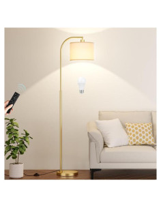 Lámpara de Pie Ambimall RPT-QZB40401 con Control Remoto 160cm