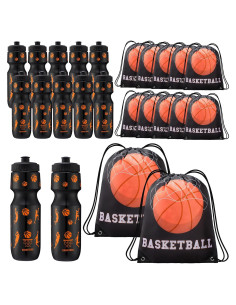 Conjunto de Regalo Baloncesto Talltalk 24 Pcs - 12 Botellas 0.71L y 12 Bolsas 33x43cm