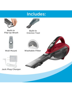 Aspiradora de mano BLACK+DECKER HLVA320J26 20W Inalámbrica 2