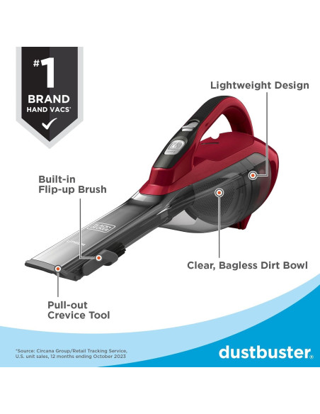 Aspiradora de mano BLACK+DECKER HLVA320J26 20W Inalámbrica