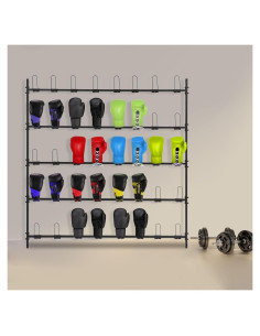 Soporte Organizador de Guantes de Boxeo Blisiour 5 Niveles