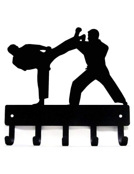 Soporte de Llaves de Pared The Metal Peddler Karate 15.24 cm